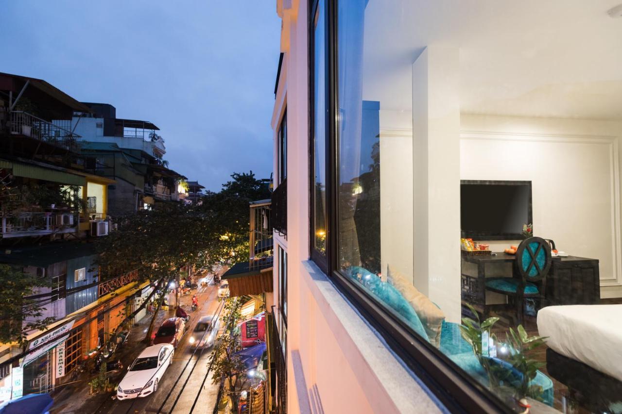 Mina Hotel And Spa Hanoi Exterior foto