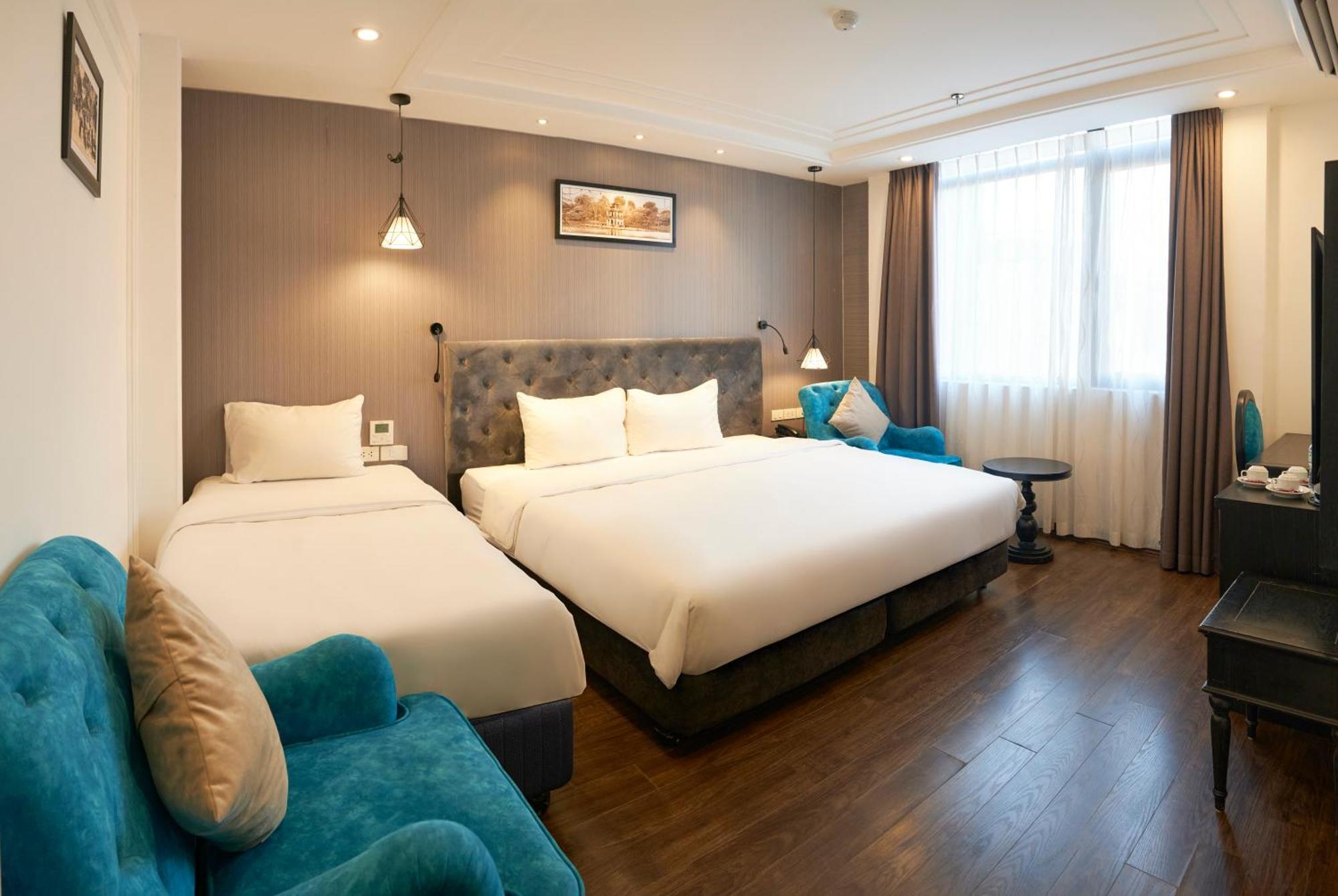Mina Hotel And Spa Hanoi Exterior foto